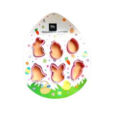 Picture of EASTER MINI COOKIE CUTTER SET X 6